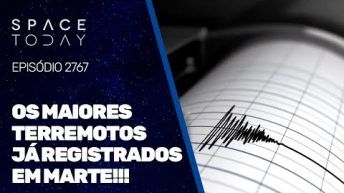 OS MAIORES TERREMOTOS JÁ REGISTRADOS EM MARTE!!!