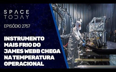 INSTRUMENTO MAIS FRIO DO JAMES WEBB CHEGA NA SUA TEMPERATURA OPERACIONAL!!!