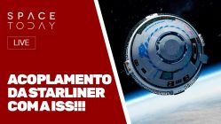 ACOPLAMENTO DA STARLINER COM A ISS!!! - AO VIVO!!