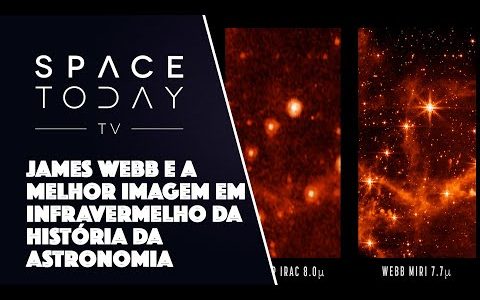JAMES WEBB E A MELHOR IMAGEM EM INFRAVERMELHO DA HISTÓRIA DA ASTRONOMIA!!!
