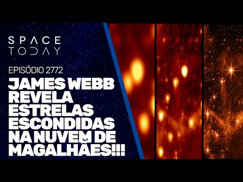 JAMES WEBB REVELA ESTRELAS ESCONDIDAS NA NUVEM DE MAGALHÃES!!!