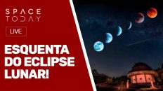 LUA AO VIVO! Aquecimento para o Eclipse Lunar!