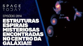 ESTRUTURAS ESPIRAIS MISTERIOSAS ENCONTRADAS NO CENTRO DA GALÁXIA!!!
