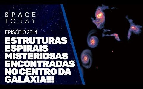 ESTRUTURAS ESPIRAIS MISTERIOSAS ENCONTRADAS NO CENTRO DA GALÁXIA!!!