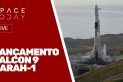 LANÇAMENTO FALCON 9 - SARAH-1 - AO VIVO!!!