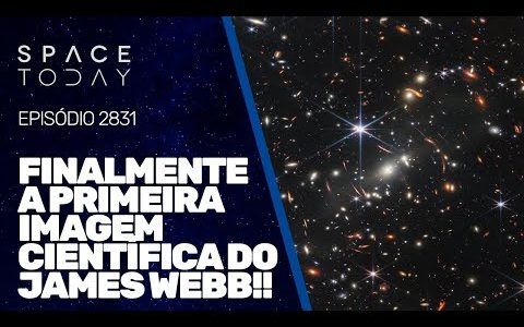 FINALMENTE A PRIMEIRA IMAGEM CIENTÍFICA DO JAMES WEBB!!!