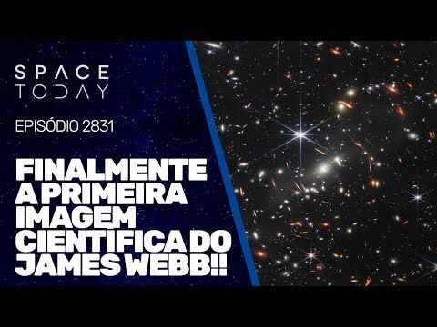 FINALMENTE A PRIMEIRA IMAGEM CIENTÍFICA DO JAMES WEBB!!!