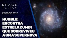 HUBBLE ENCONTRA ESTRELA ZUMBI QUE SOBREVIVEU A UMA SUPERNOVA!!!