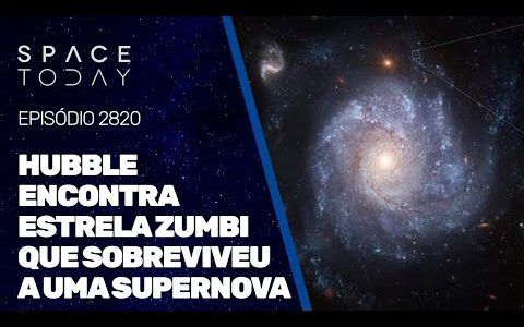 HUBBLE ENCONTRA ESTRELA ZUMBI QUE SOBREVIVEU A UMA SUPERNOVA!!!