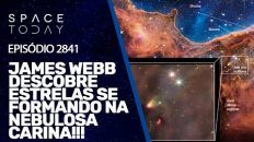 JAMES WEBB DESCOBRE ESTRELAS SE FORMANDO NA NEBULOSA CARINA!!!