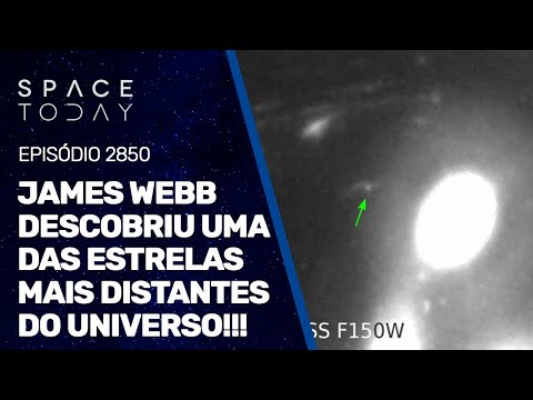 JMES WEBB DESCOBRIU UMA DAS ESTRELAS MAIS DISTANTES DO UNIVERSO!!!