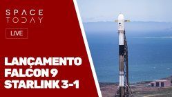 LANÇAMENTO FALCON 9 - STARLINK 3-1 - AO VIVO!!!