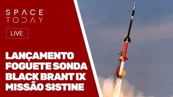 LANÇAMENTO FOGUETE SONDA BLACK BRANT IX - MISSÃO SISTINE