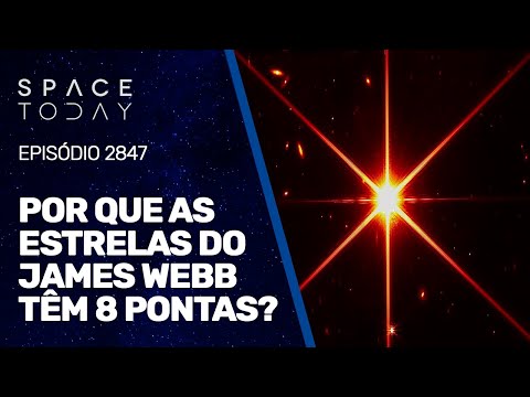 POR QUE AS ESTRELAS DO JAMES WEBB TÊM 8 PONTAS?