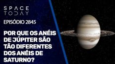 POR QUE OS ANÉIS DE JÚPITER SÃO TÃO DIFERENTES DOS ANÉIS DE SATURNO?