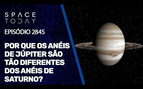 POR QUE OS ANÉIS DE JÚPITER SÃO TÃO DIFERENTES DOS ANÉIS DE SATURNO?