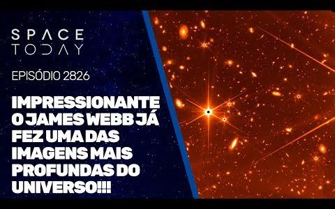 IMPRESSIONANTE!! JAMES WEBB JÁ FEZ UMA DAS IMAGENS MAIS PROFUNDAS DO UNIVERSO!!!