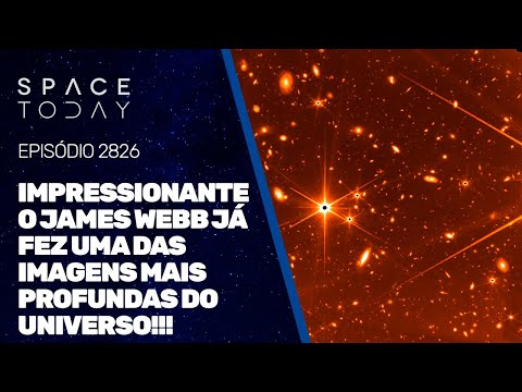 IMPRESSIONANTE!! JAMES WEBB JÁ FEZ UMA DAS IMAGENS MAIS PROFUNDAS DO UNIVERSO!!!