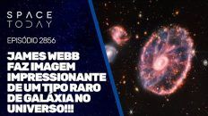 JAMES WEBB FAZ IMAGEM IMPRESSIONANTE DE UM TIPO RARO DE GALÁXIA NO UNIVERSO!!!