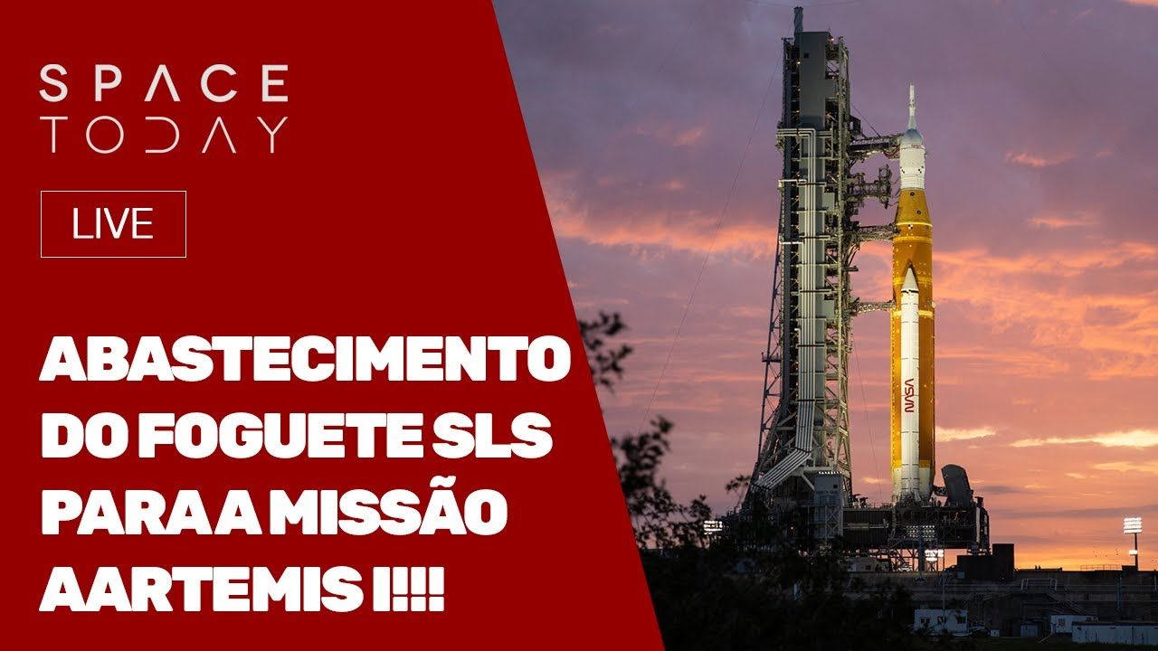ABASTECIMENTO DO FOGUETE SLS PARA A MISSÃO ARTEMIS I!!!!