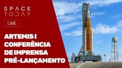 ARTEMIS I - CONFERÊNCIA DE IMPRENSA PRÉ-LANÇAMENTO!!