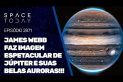 JAMES WEBB FAZ IMAGEM ESPETACULAR DE JÚPITER E SUAS BELAS AURORAS!!!