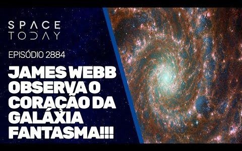 JAMES WEBB OBSERVA O CORAÇÃO DA GALÁXIA FANTASMA!!!