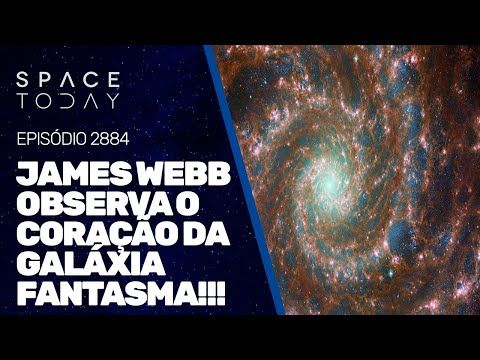 JAMES WEBB OBSERVA O CORAÇÃO DA GALÁXIA FANTASMA!!!