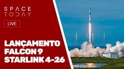 LANÇAMENTO FALCON 9 - STARLINK 4-26