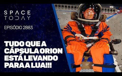 TUDO QUE A CÁPSULA ORION ESTÁ LEVANDO PARA A LUA NA MISSÃO ARTEMIS I!!!