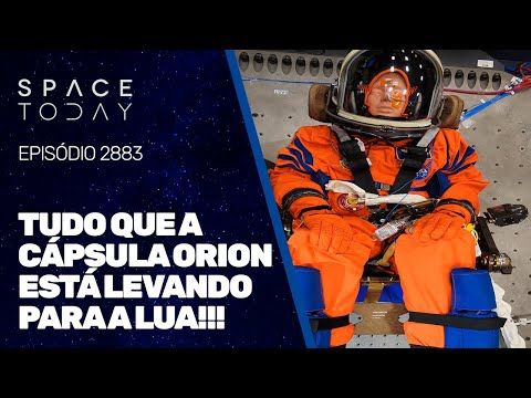 TUDO QUE A CÁPSULA ORION ESTÁ LEVANDO PARA A LUA NA MISSÃO ARTEMIS I!!!