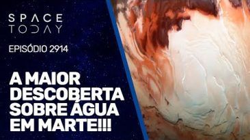 A MAIOR DESCOBERTA SOBRE ÁGUA EM MARTE!!!