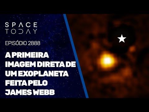 A PRIMEIRA IMAGEM DIRETA DE UM EXOPLANETA FEITA PELO JAMES WEBB!!!