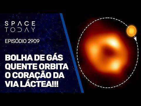 BOLHA DE GÁS QUENTE ORBITA O CORAÇÃO DA VIA LÁCTEA!!!
