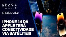 IPHONE 14 DA APPLE TERÁ CONECTIVIDADE VIA SATÉLITE!!!