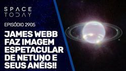 JAMES WEBB FAZ IMAGEM ESPETACULAR DE NETUNO E SEUS ANÉIS!!!