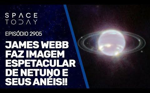 JAMES WEBB FAZ IMAGEM ESPETACULAR DE NETUNO E SEUS ANÉIS!!!