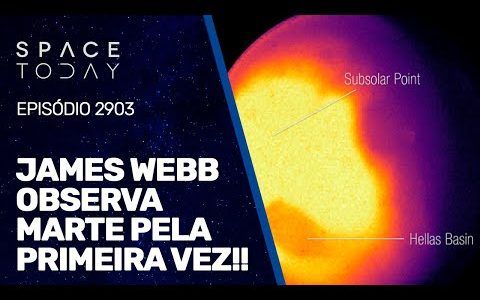 JAMES WEBB OBSERVA MARTE PELA PRIMEIRA VEZ!!!