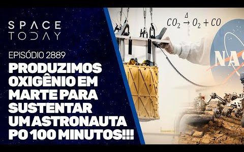 PRODUZIMOS OXIGÊNIO EM MARTE PARA SUSTENTAR 1 ASTRONAUTA POR 100 MINUTOS!!!
