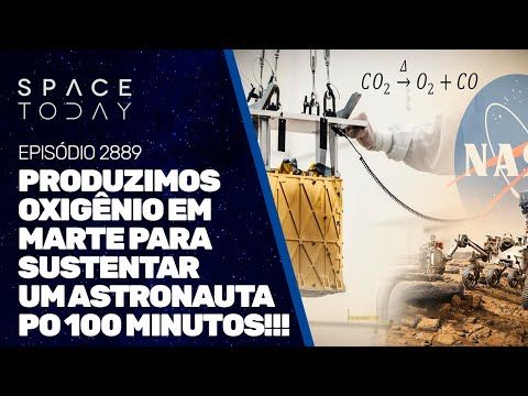 PRODUZIMOS OXIGÊNIO EM MARTE PARA SUSTENTAR 1 ASTRONAUTA POR 100 MINUTOS!!!