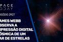 JAMES WEBB OBSERVA A IMPRESSÃO DIGITAL CÓSMICA DE UM PAR DE ESTRELAS!!!