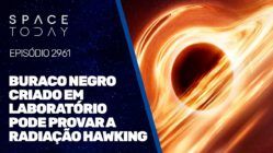 BURACO NEGRO CRIADO EM LABORATÓRIO PODE PROVAR A RADIAÇÃO HAWKING!!!