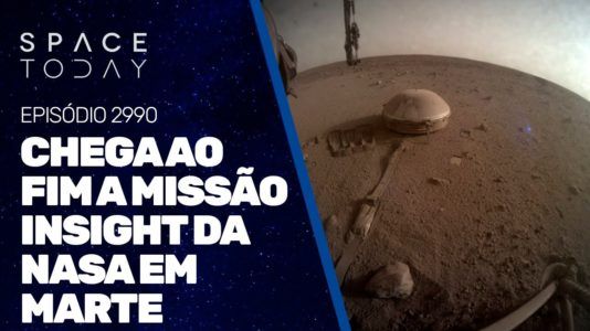 CHEGA AO FIM A MISSÃO INSIGHT DA NASA EM MARTE