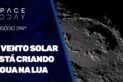 O VENTO SOLAR ESTÁ CRIANDO ÁGUA NA LUA