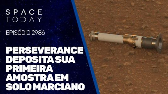 PERSEVERANCE DEPOSITA SUA PRIMEIRA AMOSTRA EM SOLO MARCIANO