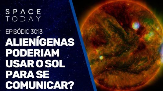 ALIENÍGENAS PODERIAM USAR O SOL PARA SE COMUNICAR?