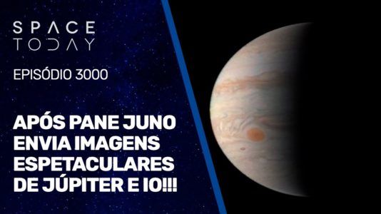 APÓS PANE JUNO ENVIA IMAGENS ESPETACULARES DE JÚPITER E IO