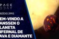 BEM-VINDO A JANSSEN O PLANETA INFERNAL DE LAVA E DIAMANTE