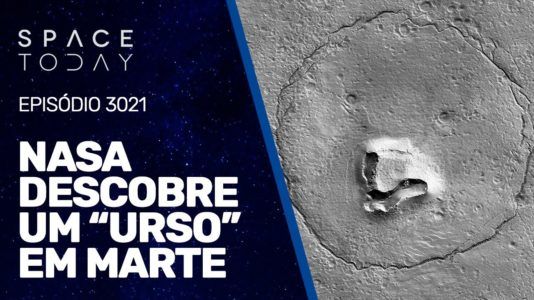 NASA DESCOBRE UM "URSO" EM MARTE