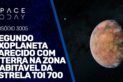 SEGUNDO EXOPLANETA PARECIDO COM A TERRA NA ZONA HABITÁVEL DA ESTRELA TOI 700